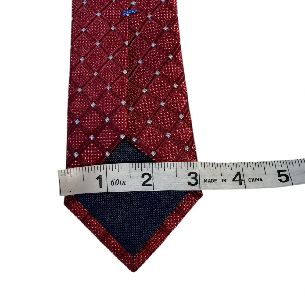 Nautica Mens Textured Tie Quiet Luxury Old Money Formal Career Retro